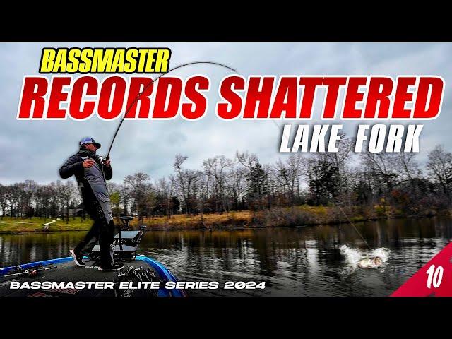 Bassmaster Records SHATTERED! - Land of Giants - Bassmaster Elite Lake Fork (Tournament)- UFB S4 E10