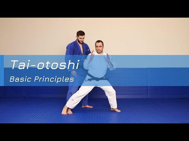 Tai-otoshi - Basic principles