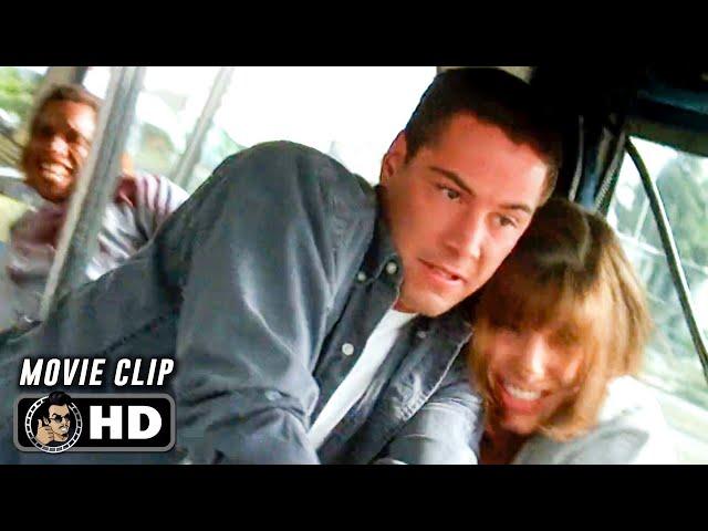 SPEED Clip - "Sharp Turn" (1994) Keanu Reeves