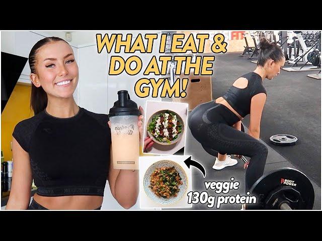 MY CURRENT GYM & DIET ROUTINE! what i eat in a day for weight loss & toning up! | Hannah Renée
