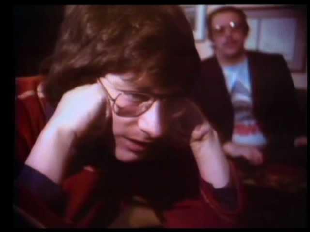 Steven Spielberg watches Oscar nominations in 1976