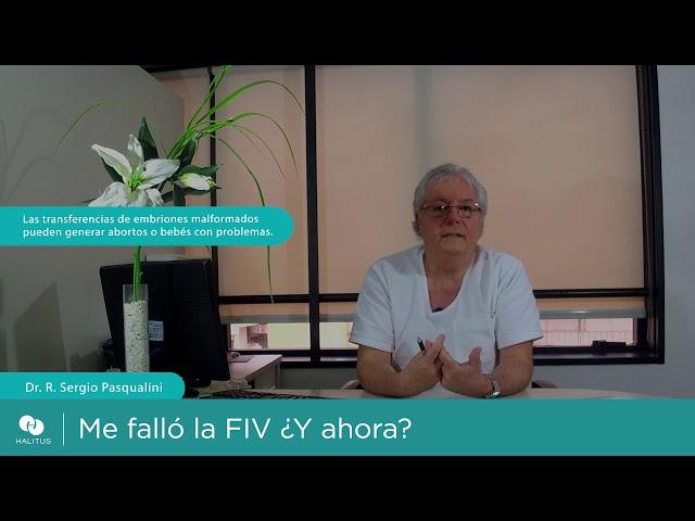 Qué hacer cuando la FIV falla con Sergio Pasqualini (Halitus)