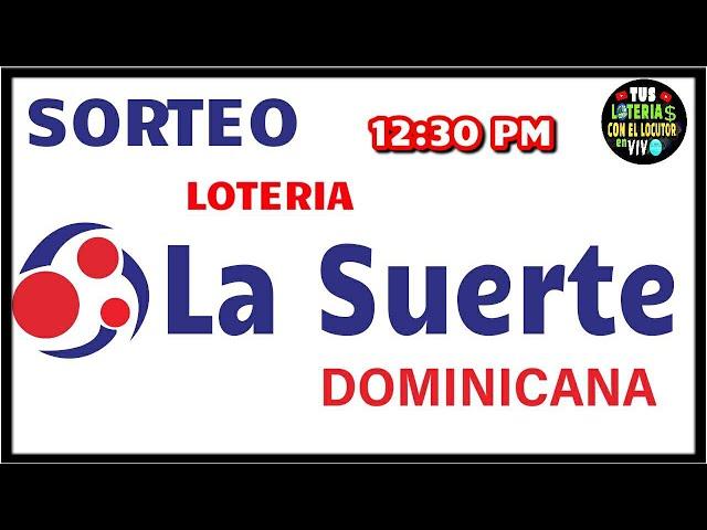 Sorteo Lotería La Suerte Dominicana 12:30 PM en vivo de Hoy lunes 18 de noviembre del 2024