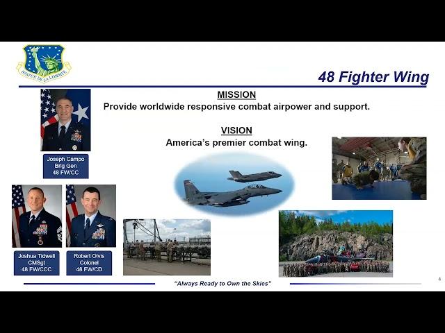 48th Fighter Wing Town Hall - Nov. 7, 2023