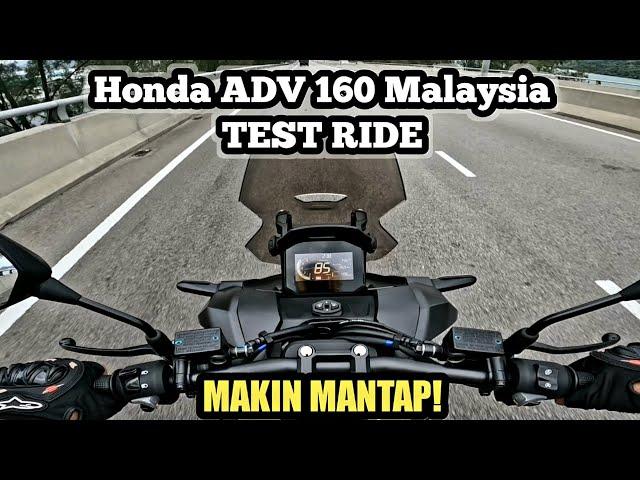 Honda ADV 160 2023 Malaysia | TEST RIDE