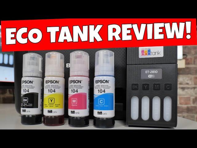 BEST Value Inkjet All In One EPSON ET 2810 Eco Tank - Fast Cheap Printing Easy To Setup