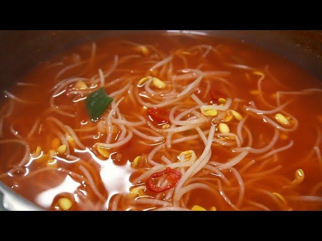 [Korean Food] Soybean sprout soup(Kong-namul guk)