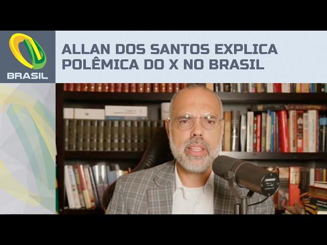 Allan dos Santos explica polêmica entre X, Elon Musk e Alexandre de Moraes