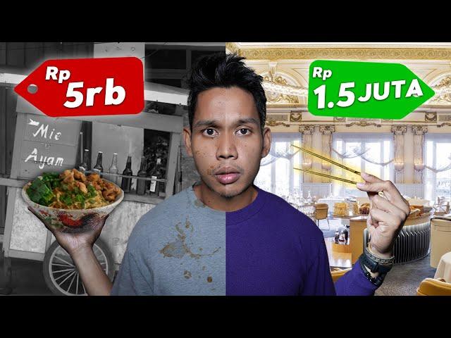 Nyobain Mie Ayam Rp5.000 VS Rp1.500.000