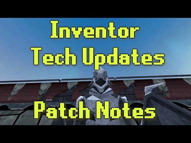 RSUpdate: Inventor Tech & Patch Notes {Nomads Elegy Guide is up}