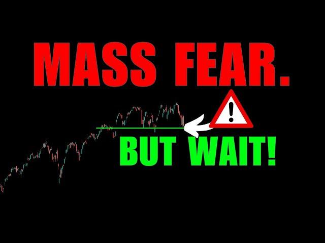 MASS FEAR in Stocks and Crypto... IS THE BEAR MARKET BEGINNING?!