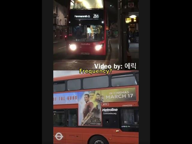 260 vs 266 Bus Routes #bus #viral #london #shorts