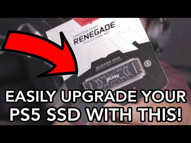 Kingston Fury Renegade Upgrade Guide - How To Upgrade Your PS5 Hard Drive!