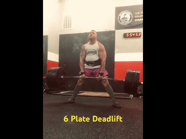 FinallySix plates dead lift 44 years old 202 pounds