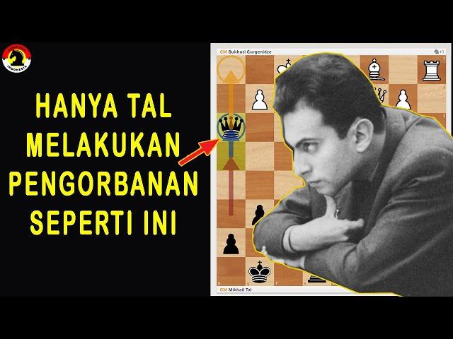 PERMAINAN CATUR TERBAIK MIKHAIL TAL  SANG PESULAP DARI RIGA 