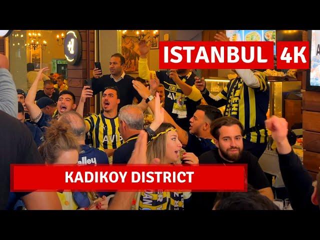 Kadikoy Fenerbahçe Istanbul 2022 12 NovemberWalking Tour|4k UHD 60fps