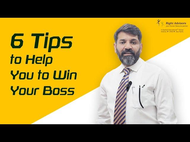 How to Win Your Boss, Tips & Strategies? - Himanshu Bansal | Right Advisors