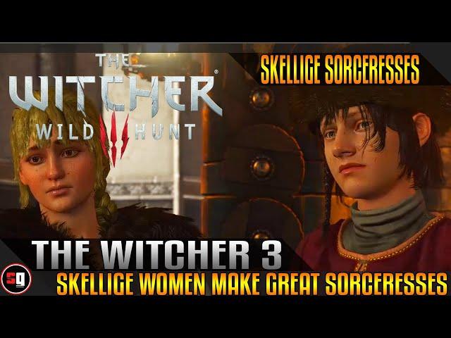 The Witcher 3 Wild Hunt - Skellige Women Make Great Sorceresses