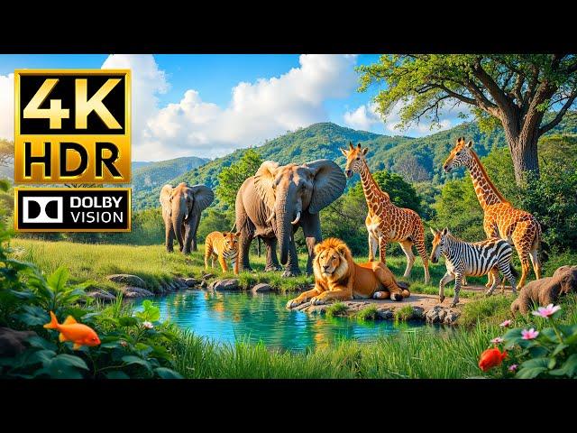 The Stunning Diversity of Earth's Wildlife 4K HDR | Amazing cinematic sound