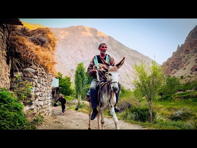 Embracing Autumn in a Tajikistan Mountain Village | Simple Life in Nature's Beauty