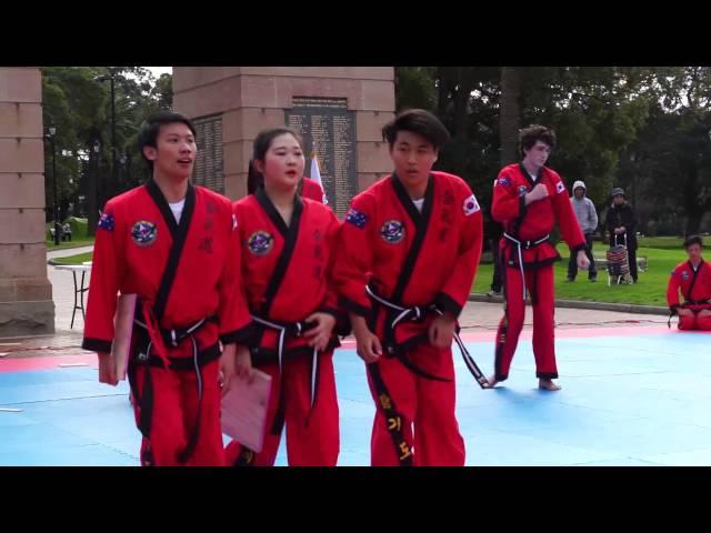 Martial Arts - Hapkido College of Australia Eagles Burwood Park Demonstration