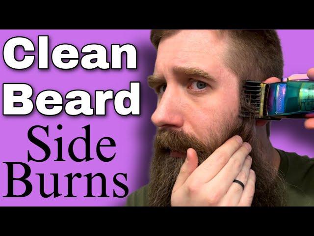 Cleanup Sideburns w/ a Big Beard - Tutorial