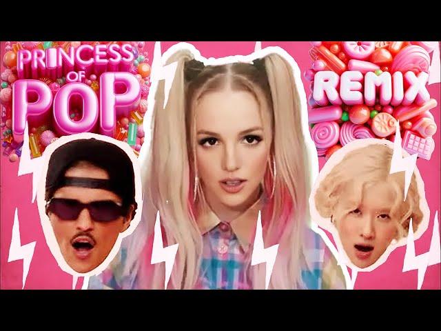 ROSÉ & Bruno Mars - APT. (Britney Spears Remix) [Music AI Video]