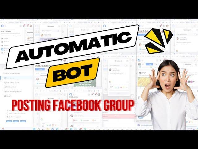 Group Posting Automatically In Multiple Groups | Facebook Auto Bot