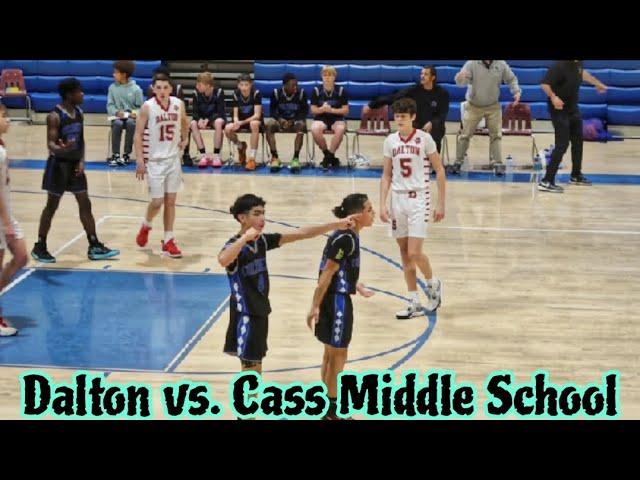 Dalton vs. Cass Middle School Baskteball Playoffs Semifinals!