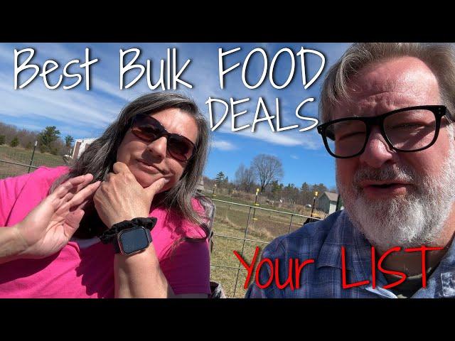 BEST Budget Foods YOUR List | Big Family Homestead