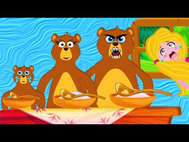 Goldilocks and the Three Bears | Bedtime Stories and Fairy Tales for kids | Cartoon