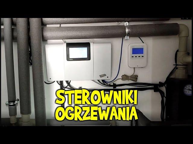 STEROWNIK Tech do ogrzewania podłogowego i reszty + daszek na komin i Agatka na dach