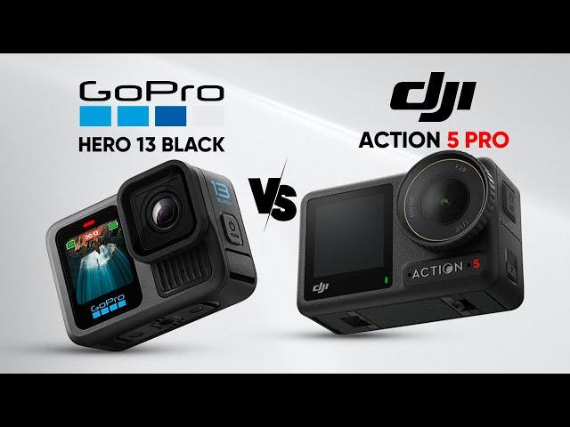 GoPro Hero 13 Black vs. DJI Osmo Action 5 Pro - Will DJI Catch Up?