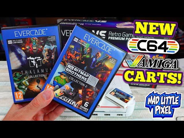 NEW AMIGA & C64 Cartridges Releasing In 2024! Bitmap Brothers & Thalamus Collections!