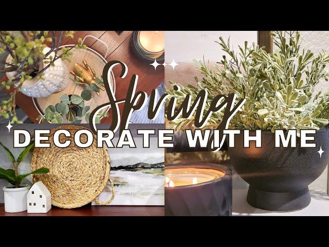 2023 SPRING - DECORATE WITH ME | Decorating Ideas - Simple Neutral Home Decor