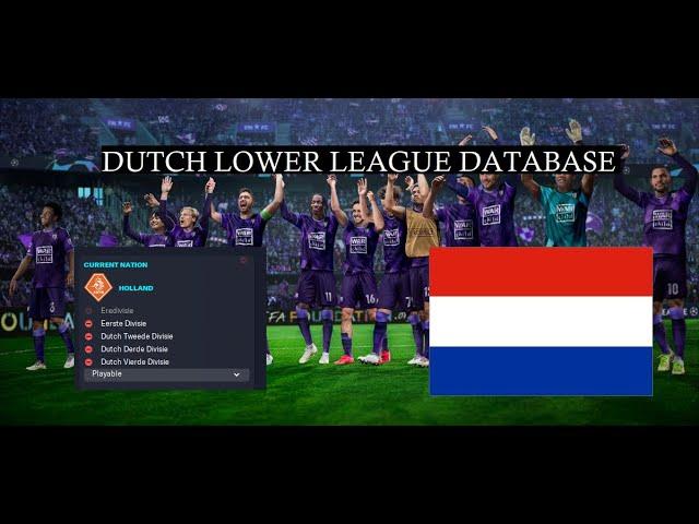 Dutch Lower League Database | Football Manager 2023