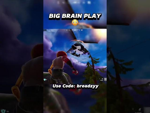 BIG BRAIN PLAY#breadzy #fortnite #fortnitememes #fortnitefunny #viralmemes #gaming #funny #yts