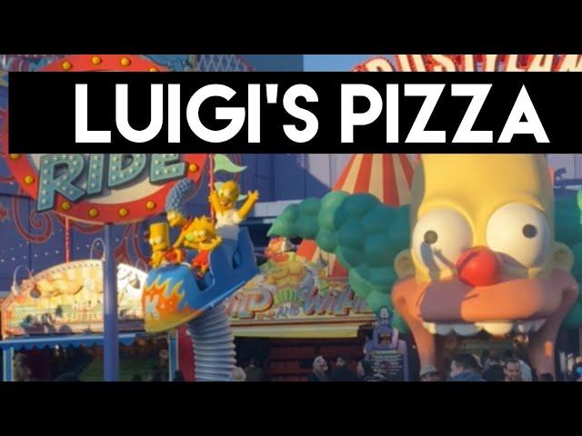 Universal Studios Luigi’s Pizza