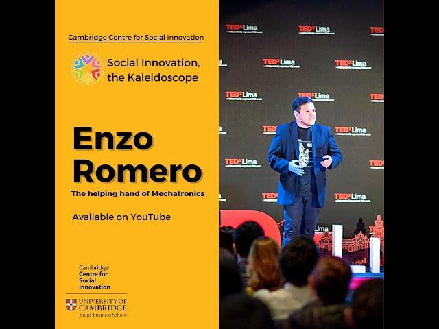 Social Innovation, the Kaleidoscope (EP.1): Enzo Romero and the helping hand of Mechatronics