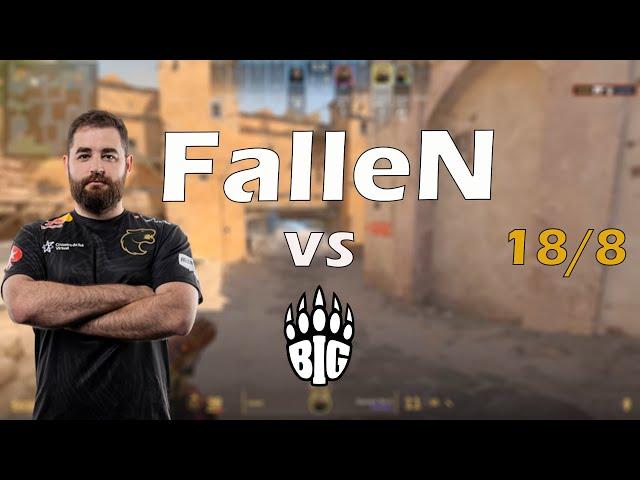 CS2 POV Demo FURIA FalleN (18/8) vs BIG (de_dust2) @ Perfect World Shanghai Major 2024
