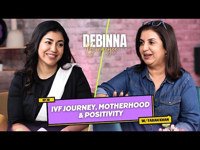 Farah Khan: IVF, Triplets, and Positivity | HINDI | The Debinna Bonnerjee Show |