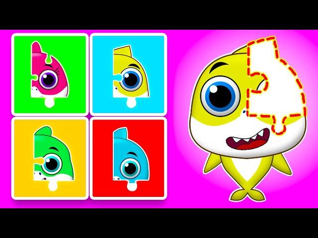 Puzzle Song | Baby Shark Egg Surprise Kids Song