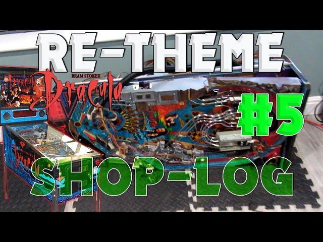 Williams Bram Stoker's Dracula Pinball re-theme & restoration #5  | Removing the playfield