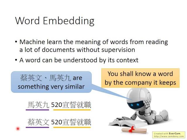 ML Lecture 14: Unsupervised Learning - Word Embedding