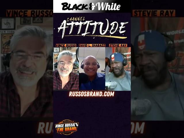 The Difference when Italians Meet Stevie Ray vs Vince Russo  #shorts