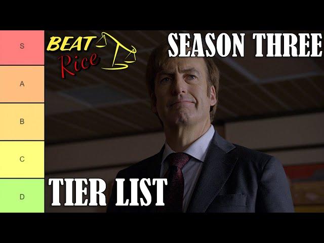 Better Call Saul Season Three Tier List | Ranked and Reviewed