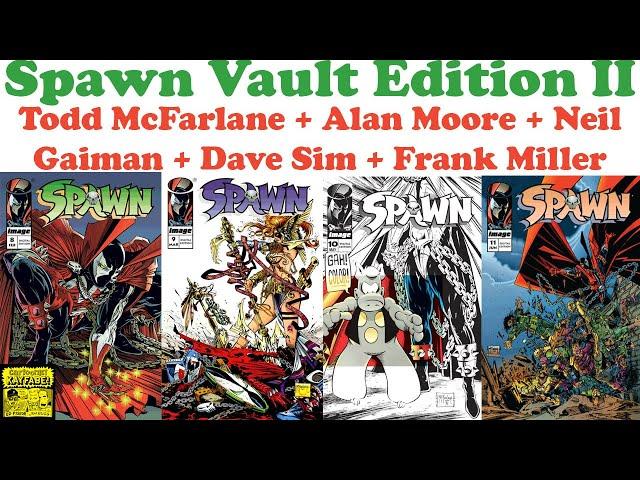 Spawn Vault Edition 2! McFarlane Original Art From Scripts by Alan Moore, Neil Gaiman, Frank Miller!