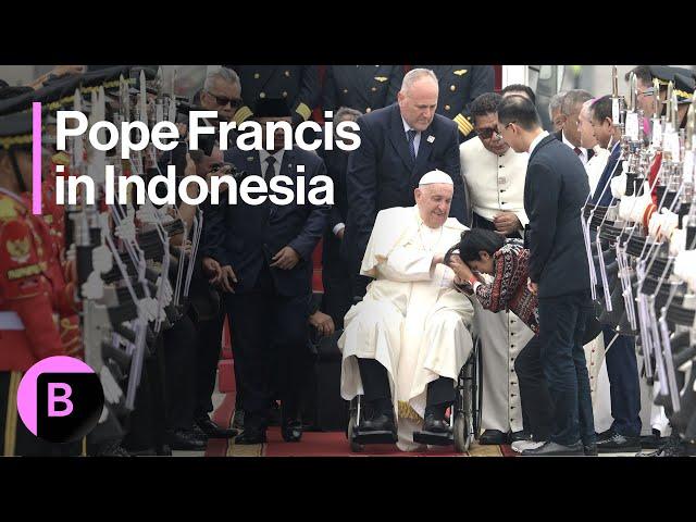 Pope Francis Arrives in Jakarta, Beings Asia-Pacific Tour