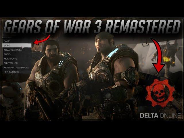 Gears Of War 3 REMASTERED LEAKED!?!?! (Delta Online GAMEPLAY)