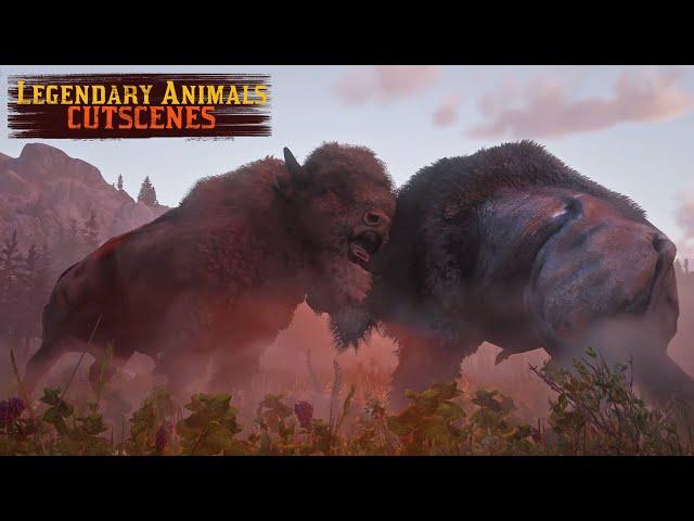 ALL Legendary Animals CUTSCENES in Red Dead Redemption 2 ONLINE PC